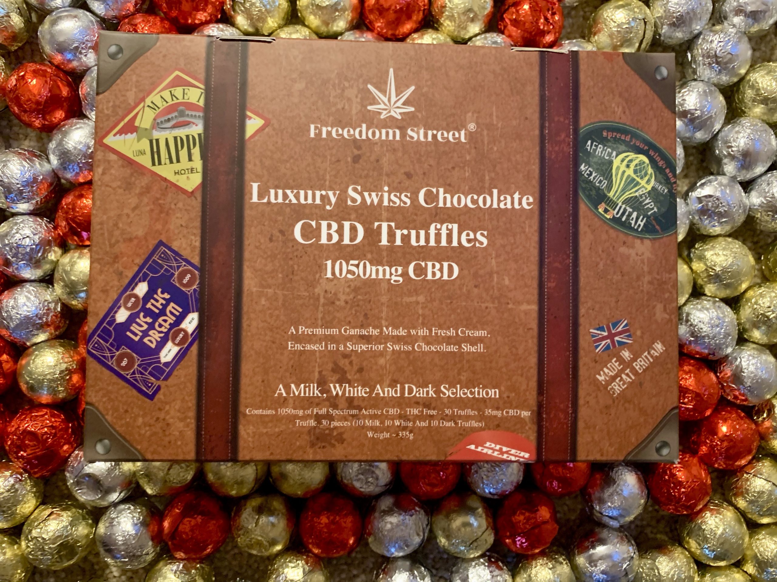UK start-up announces launch of luxury CBD truffles