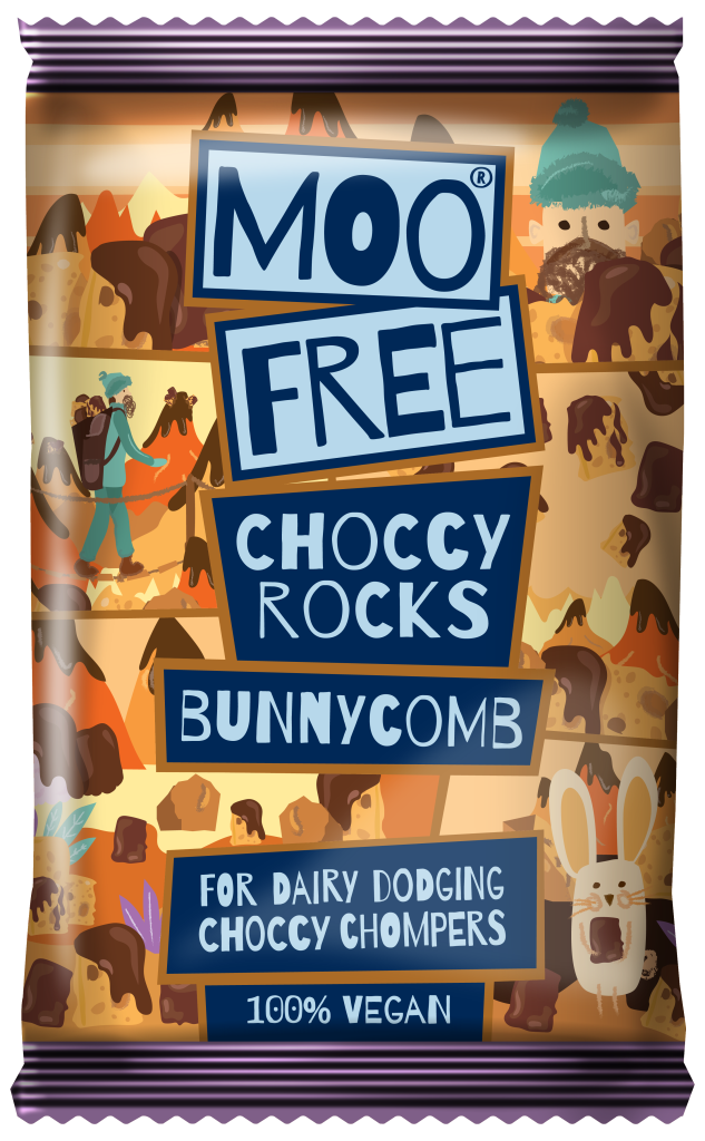 Choccy Rocks Bunnycomb Moo Free invests in new machinery to craft three new products