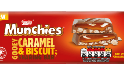 Nestlé launches new Munchies sharing bar