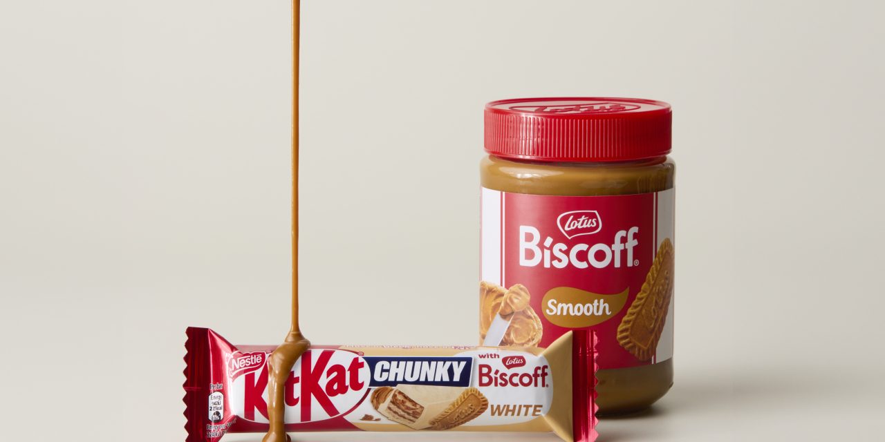 KitKat Chunky White with Lotus Biscoff makes highly anticipated comeback