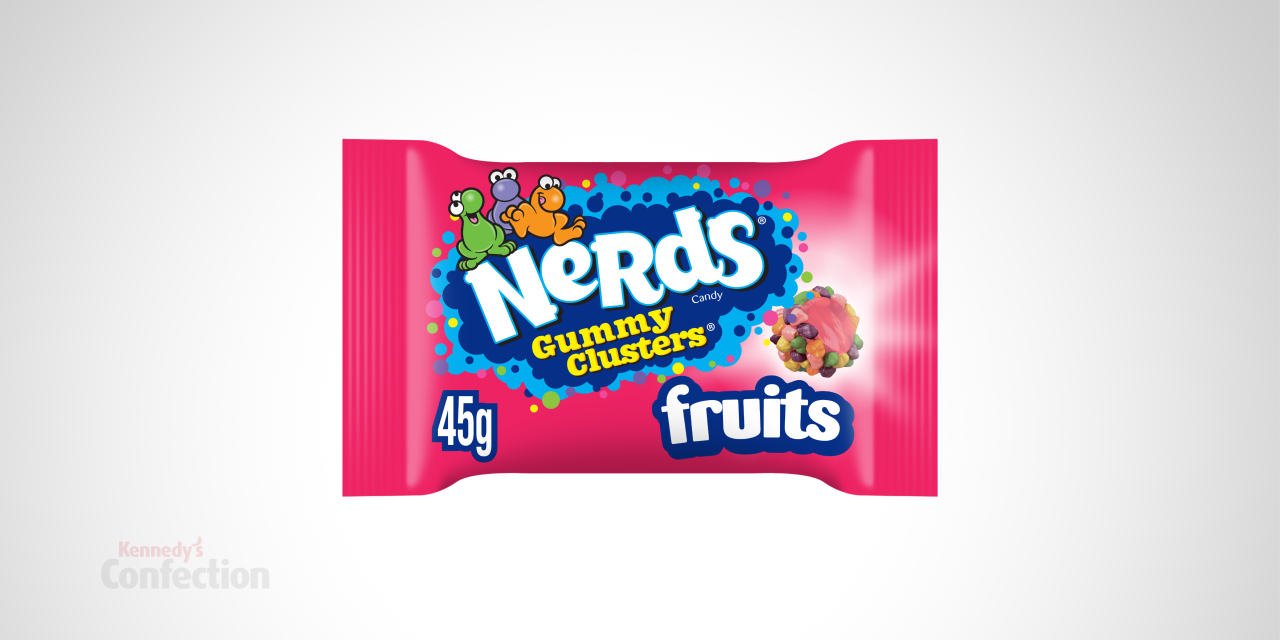 New Nerds gummy clusters from Ferrera