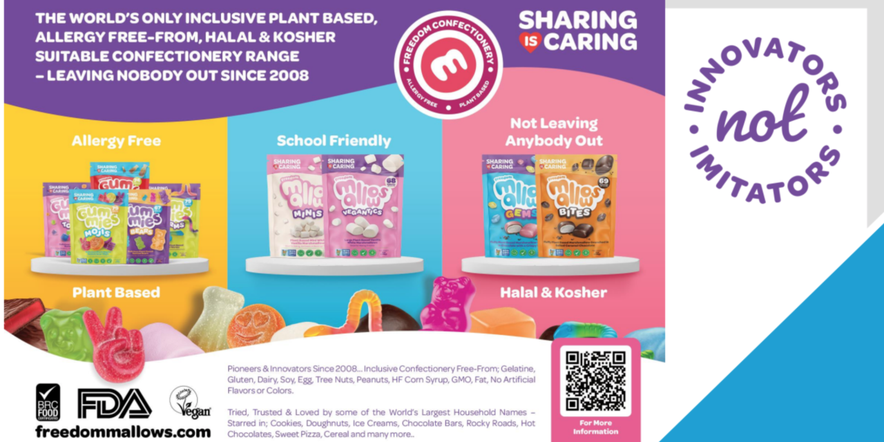 Freedom Confectionery LLC launches in the USA