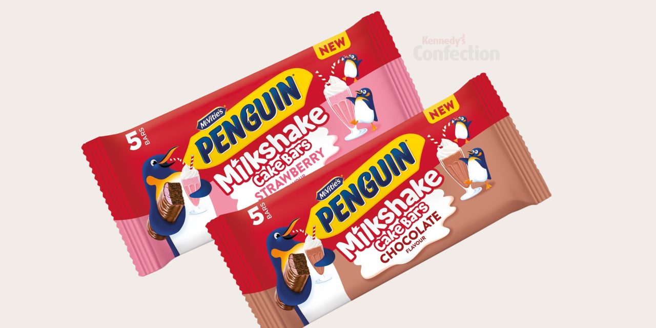 McVitie’s announce Penguin Milkshake Cake Bars
