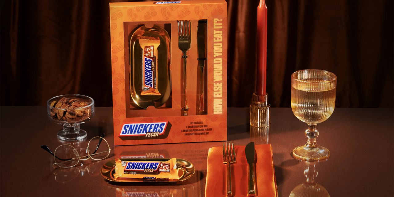 Mars launches SNICKERS® pecan flatware-worthy set