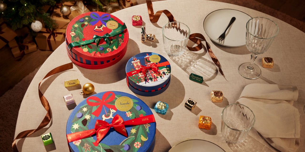 Venchi unveils a luxury limited edition Christmas collection