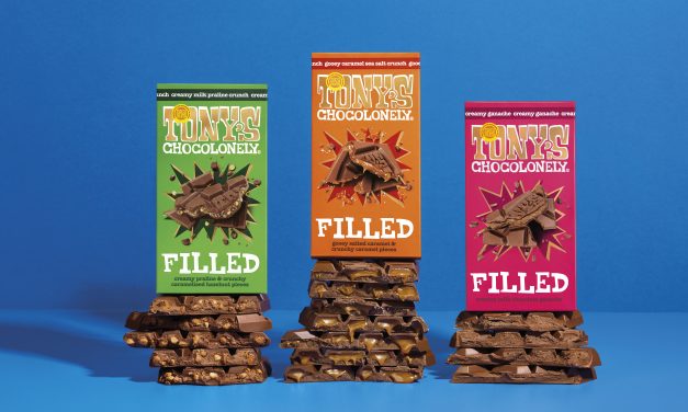 Tony’s Chocolonely launches filled chocolate bar range in the UK