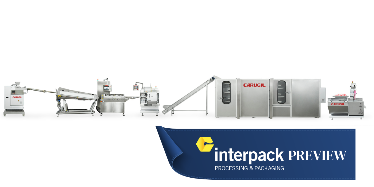 Carugil to Showcase Next-Generation Confectionery Solutions at Interpack 2026