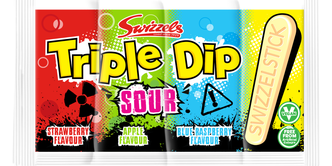 Swizzels celebrates 50 years with launch of Triple Dip Sour