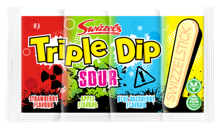 Swizzels celebrates 50 years with launch of Triple Dip Sour