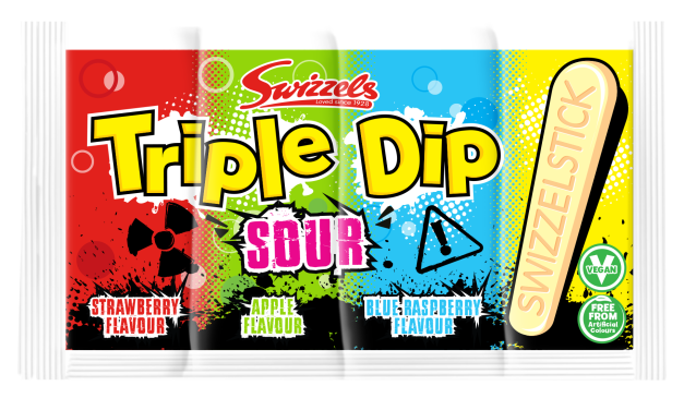 Swizzels celebrates 50 years with launch of Triple Dip Sour