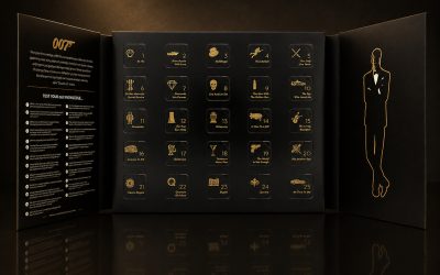The world’s first chocolate advent calendar dedicated to James Bond is here