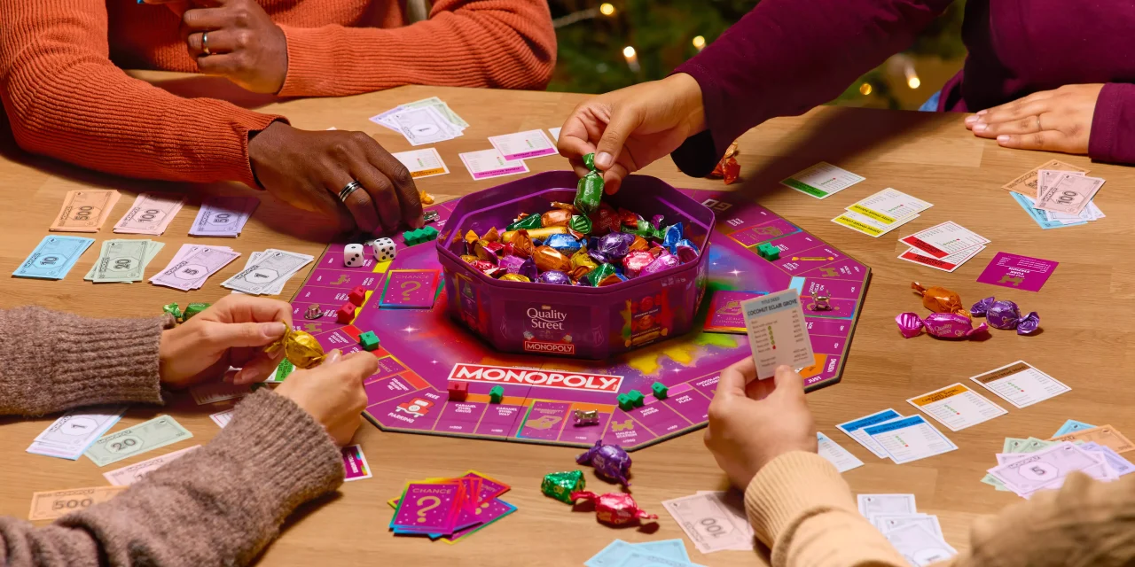 Quality Street and Monopoly join forces for Christmas